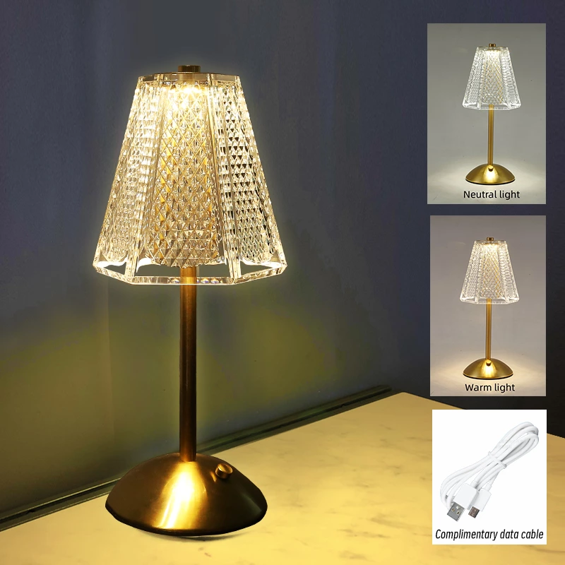 Create a Cozy Ambience with the Crystal Table Lamp