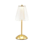 European Crystal Golden Modern Led Table Lamp TL-031