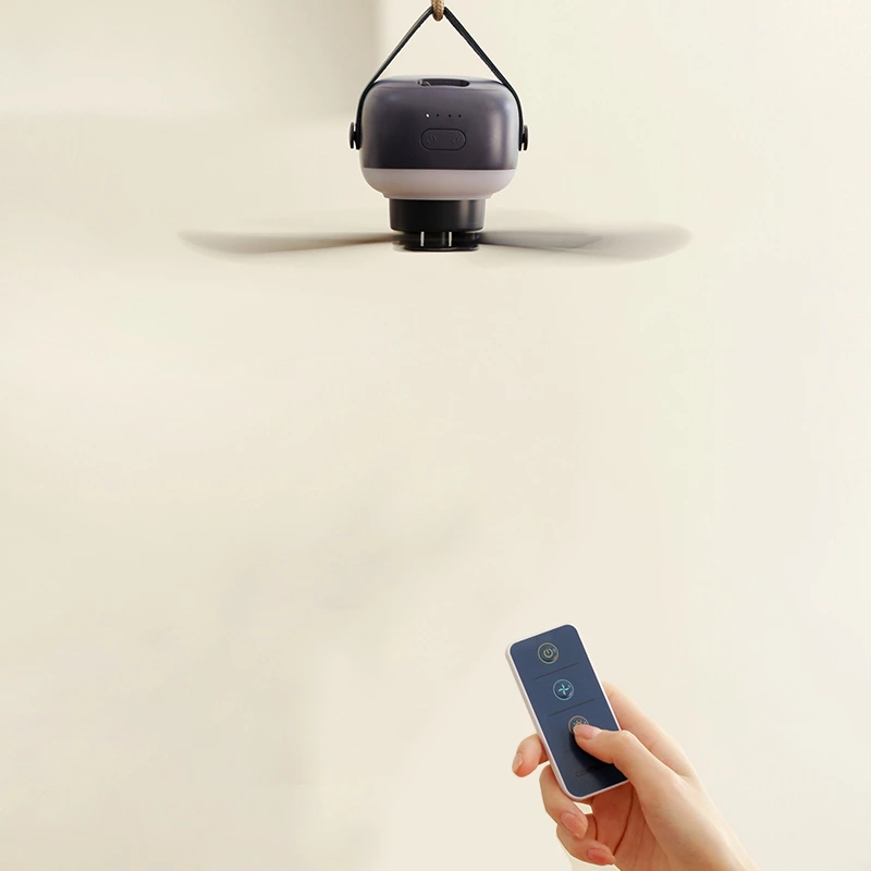 Wireless LED Light Smart Mini Ceiling Fan M35