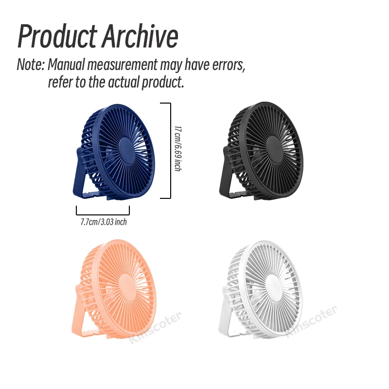 Desk Camping Mini Fan KY-2318/2319/2328