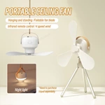 Wireless LED Light Smart Mini Ceiling Fan M35