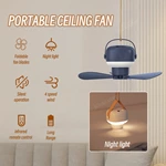 Wireless LED Light Smart Mini Ceiling Fan M35