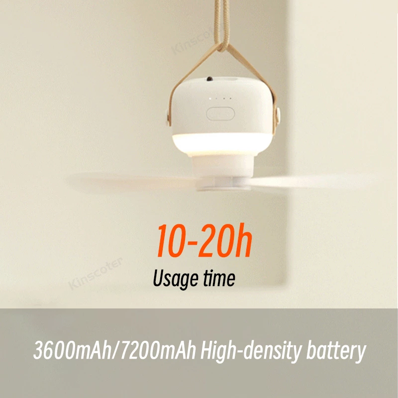 Wireless LED Light Smart Mini Ceiling Fan M35