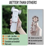 2 in 1 Foldable Handheld Mist Fan F11B