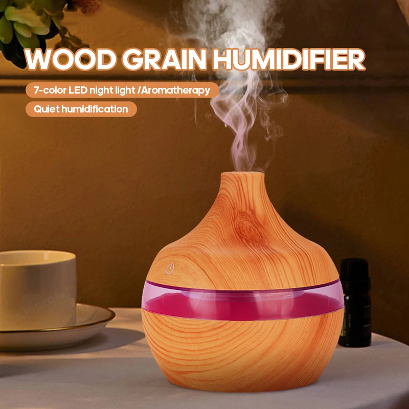 Wooden Humidifier DQ-300（300ml）