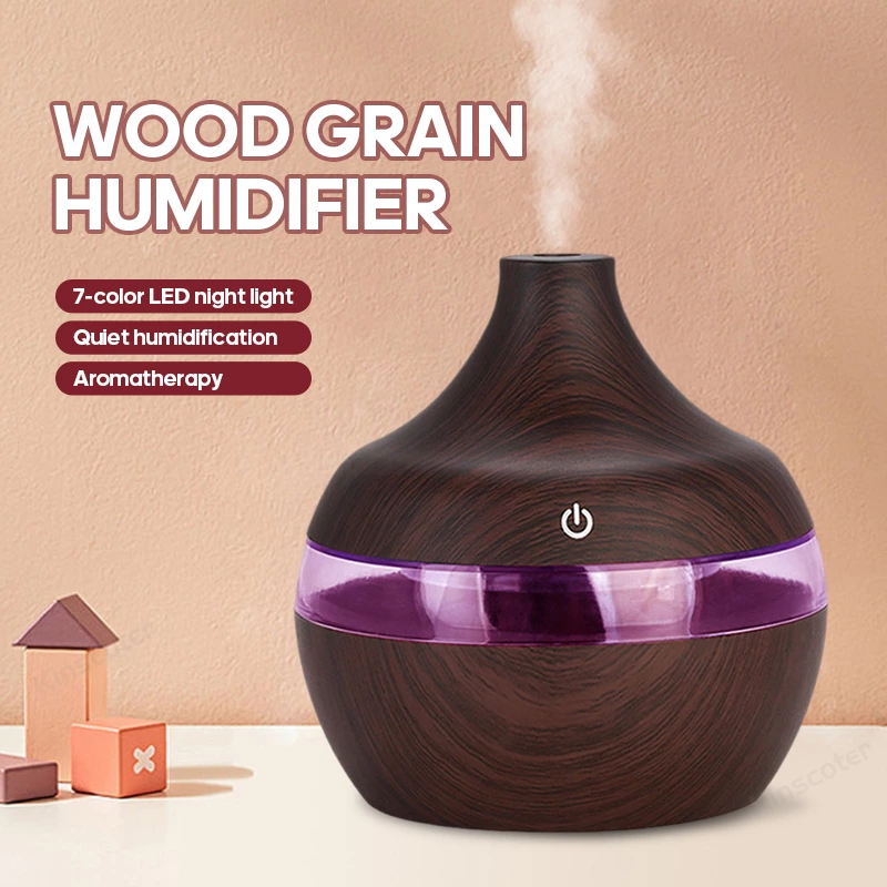 Wooden Humidifier DQ-300（300ml）