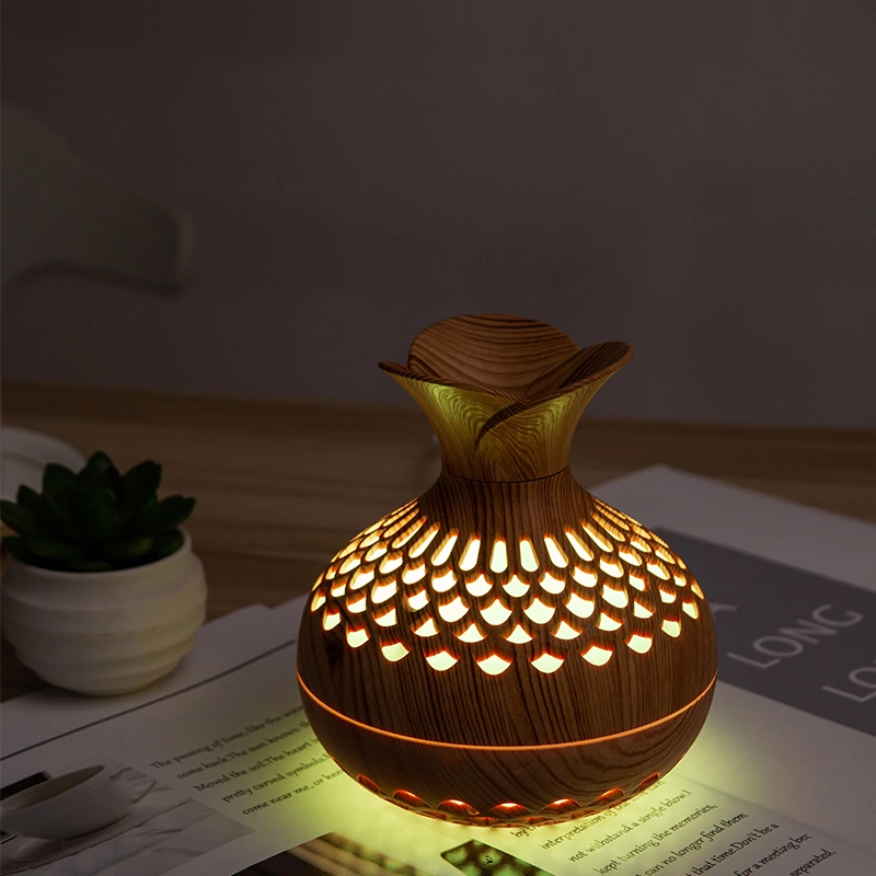 Wooden Flowers Humidifier SX-E342 ( 300ML)