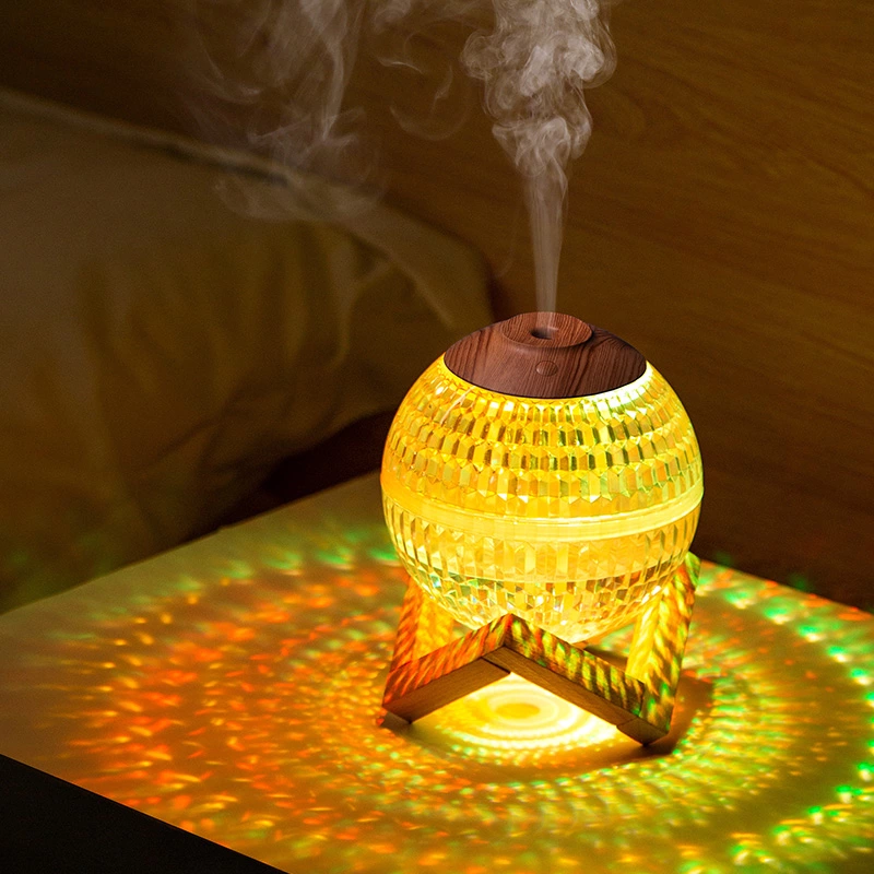 Enjoy your romance  with the Colorful Crystal Ball Humidifier