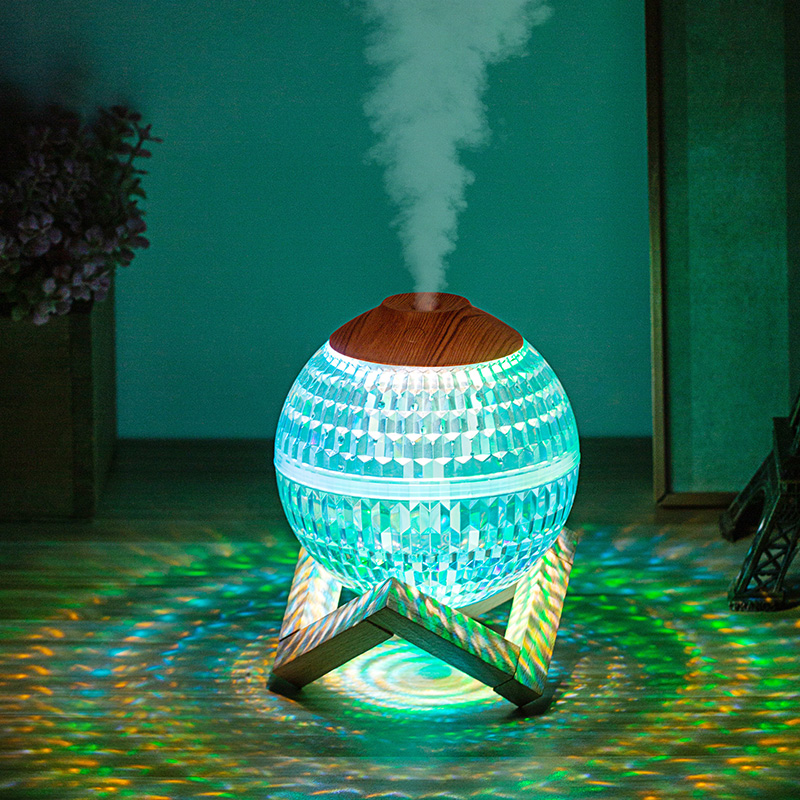 Enjoy your romance  with the Colorful Crystal Ball Humidifier
