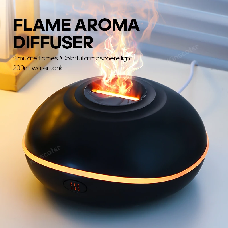 Experience Serenity with Our Flame Aroma Diffuser: Your Gateway to Tranquility