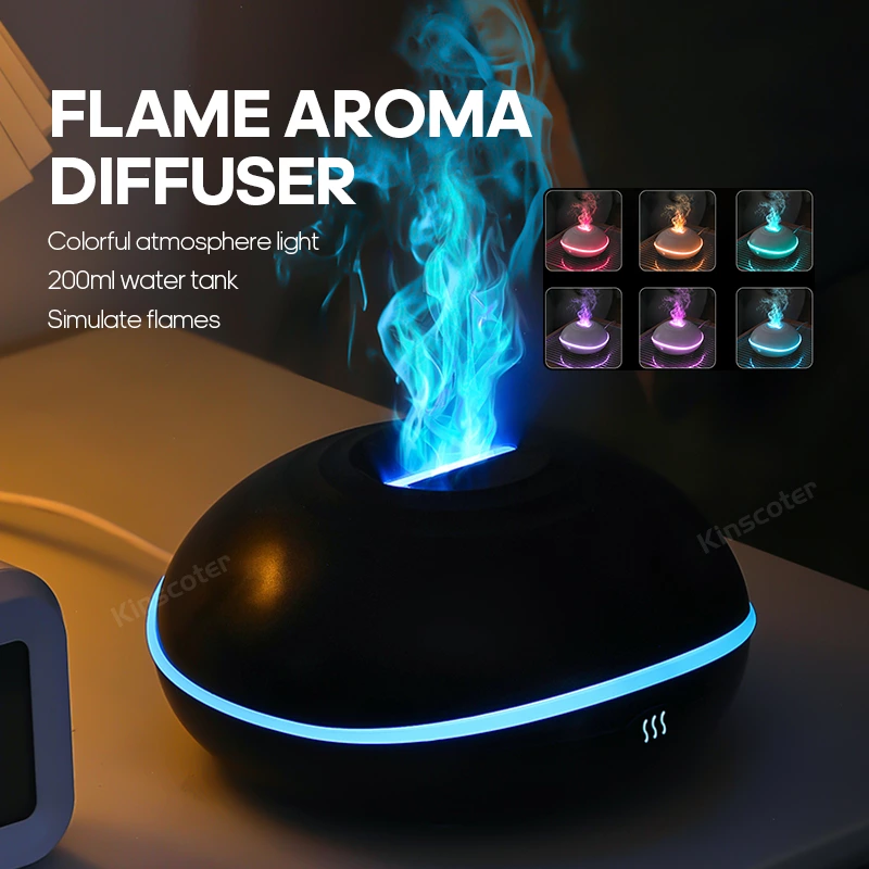 Experience Serenity with Our Flame Aroma Diffuser: Your Gateway to Tranquility