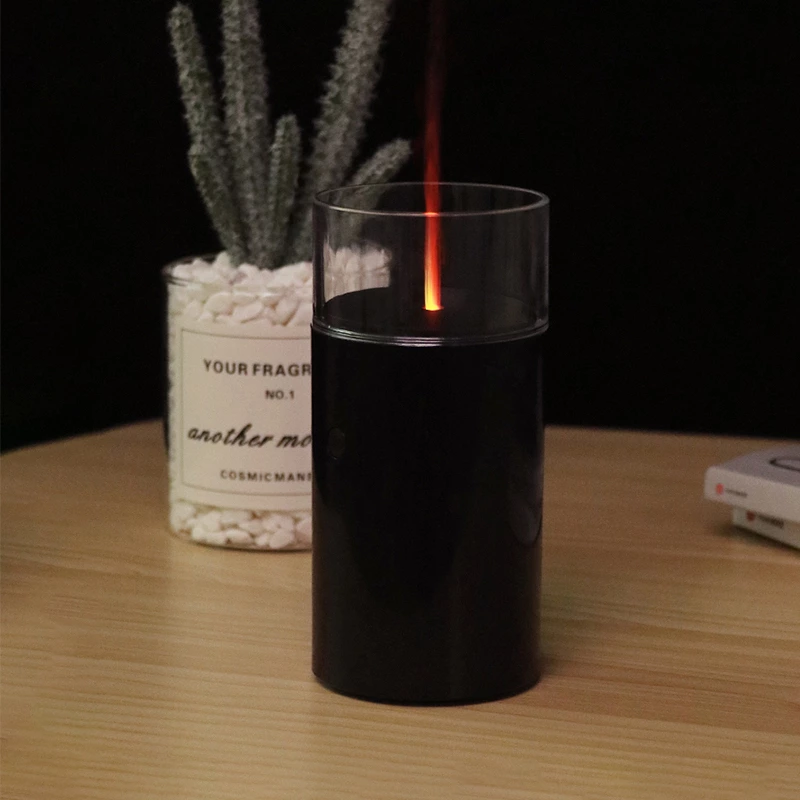 Desktop Car Humidifier Flame Diffuser A2(60ml)