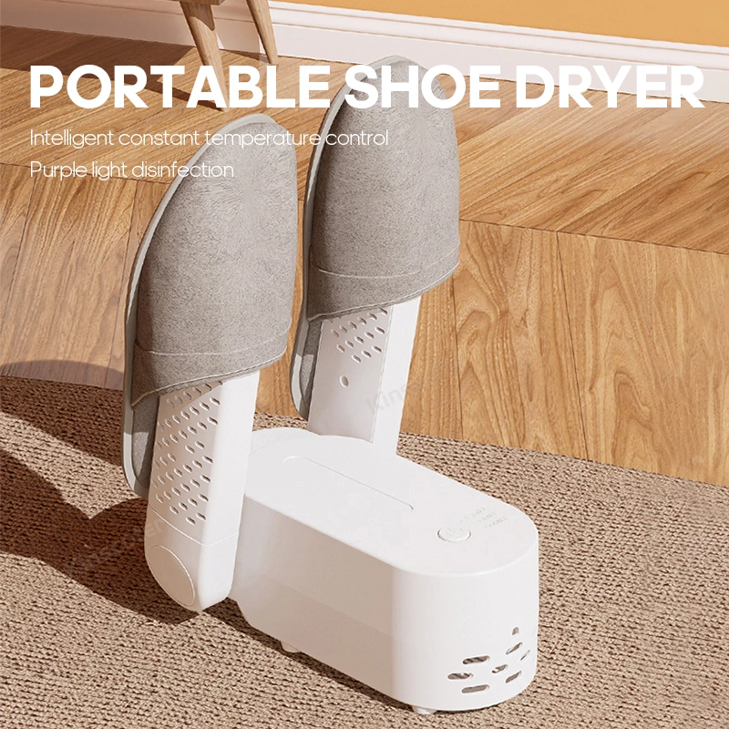 Revolutionize Your Footwear Care with the Tank-Shaped Portable Shoe Dryer