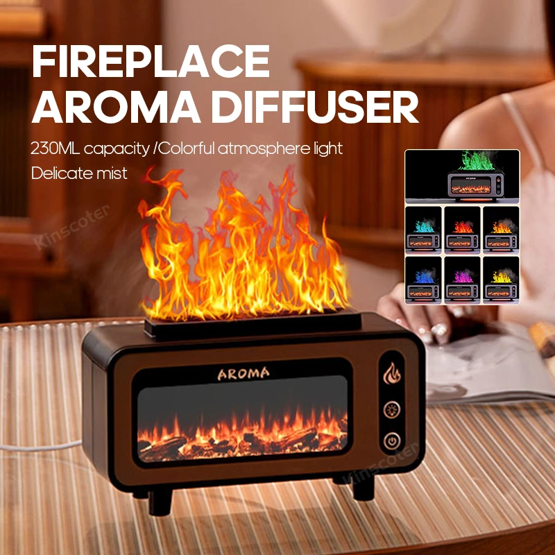 Fireplace Aroma Diffuser LA-0646 (230ml)