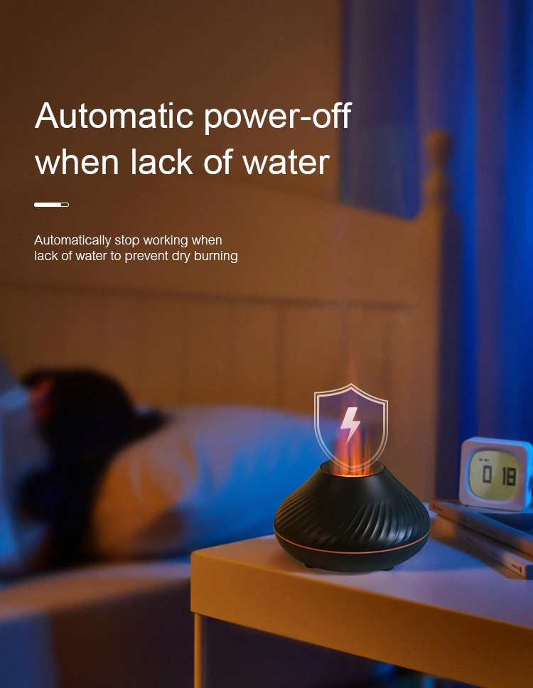 Experience the Magic of Aromatherapy with Our Volcanic Flame Aroma Diffuser