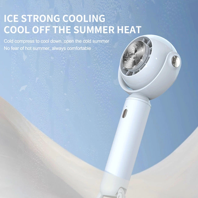 Cooling Innovation: The 2024 Handheld Ice-Cooling Fan Set to Dominate the Market