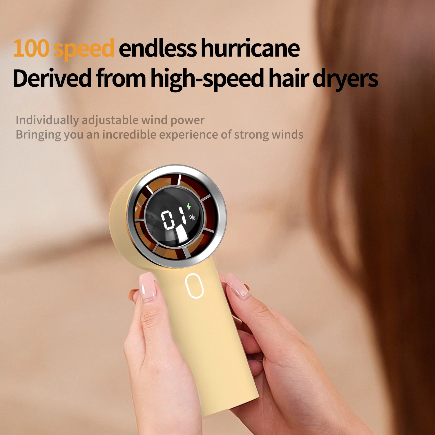 High Speed Handheld Fan HX-130