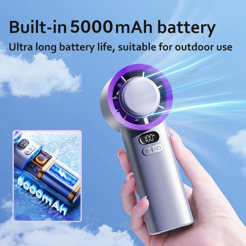 Beat The Heat Wherever With Outdoor Handheld Cooling Fan