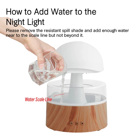 Raindrop Aroma Diffuser J026R - Chaozhou TONGHENG Technology