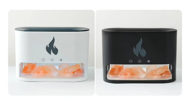 Introducing the Crystal Salt Flame Aroma Diffuser: A New Chapter in Air Quality and Ambiance for B2B Market