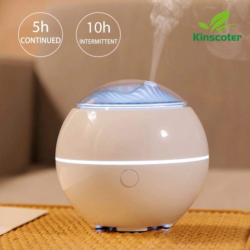 Enhance Your Space with the Mini Wood Grain Aroma Diffuser