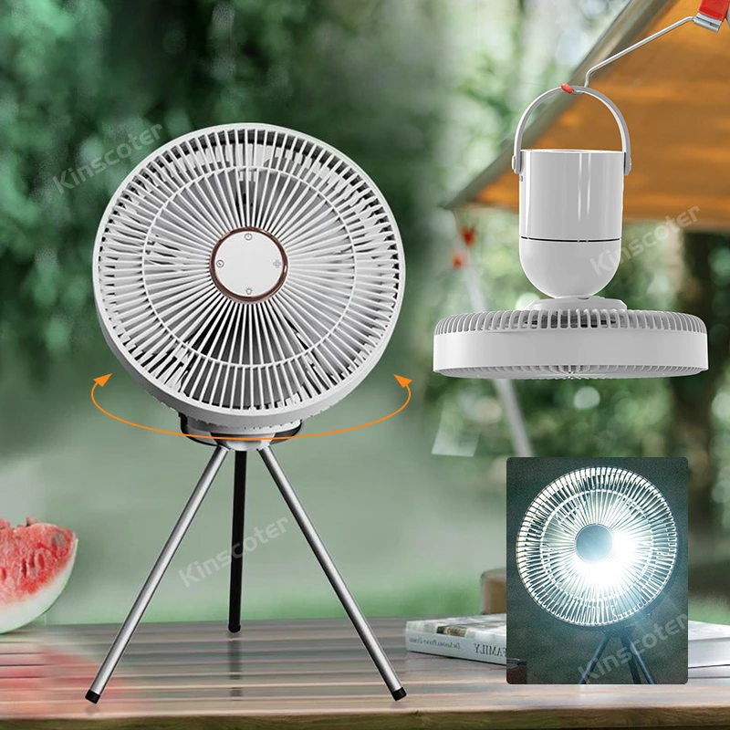 Stay Cool Anywhere: The Ultimate 2-in-1 Camping Fan for Outdoor Adventures