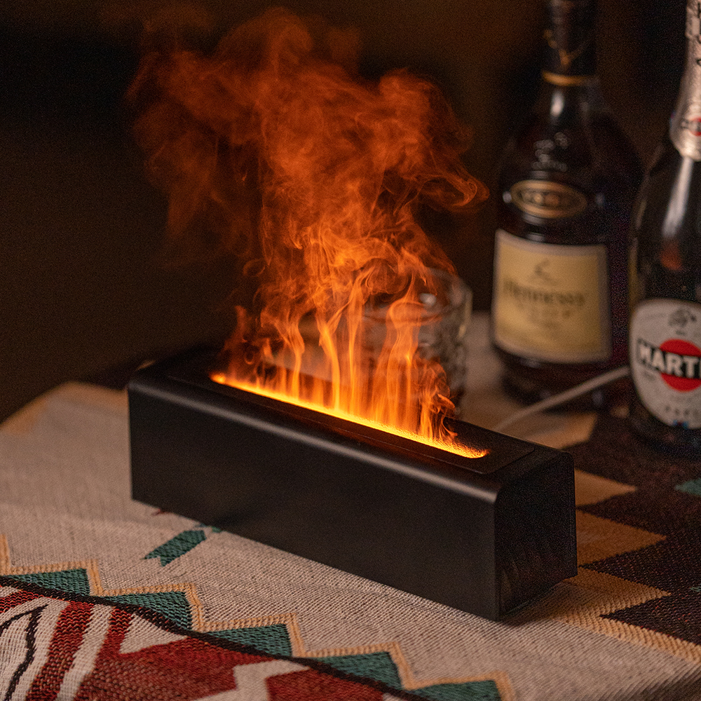 Elevate Your Ambiance: The Ultimate Desktop Flame Aroma Diffuser