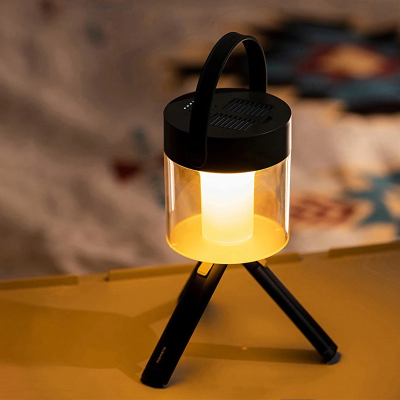 Experience the Ultimate Outdoor Companion: The Multi-Functional Tripod Camping Lamp