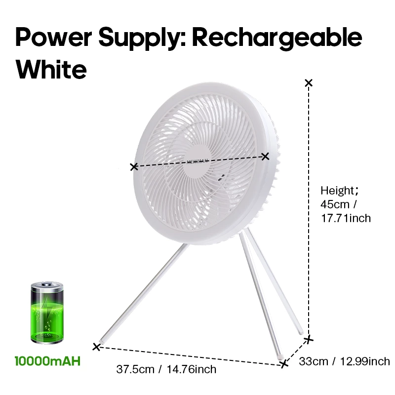 Embrace the Outdoors with Our Ultimate Camping Electric Fan