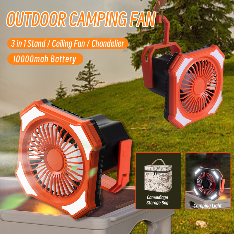 Why Choose the 3-in-1 Camping Lamp Fan?