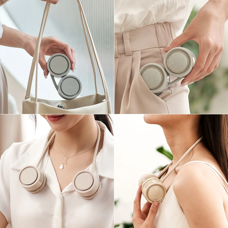 Stay Cool Anywhere with the Ultra-Convenient Mini Neck Fan