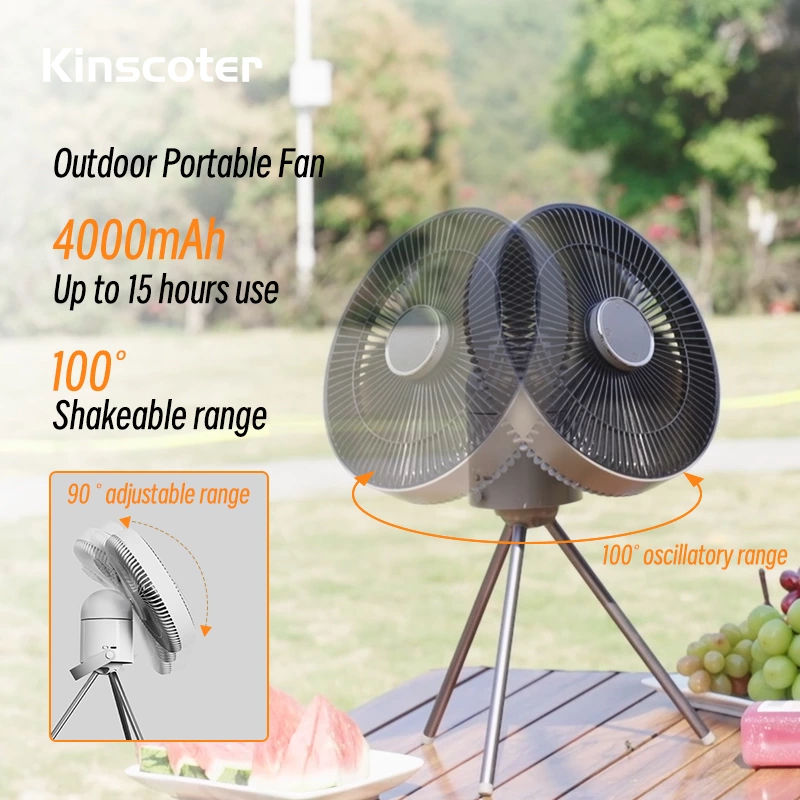 Stay Cool Anywhere: The Ultimate 2-in-1 Camping Fan for Outdoor Adventures