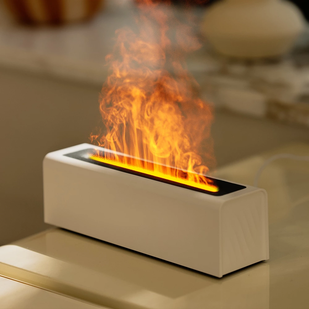 Elevate Your Ambiance: The Ultimate Desktop Flame Aroma Diffuser