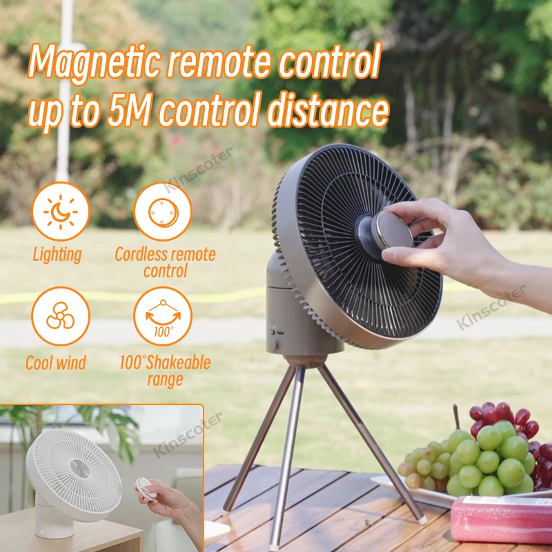 Stay Cool Anywhere: The Ultimate 2-in-1 Camping Fan for Outdoor Adventures