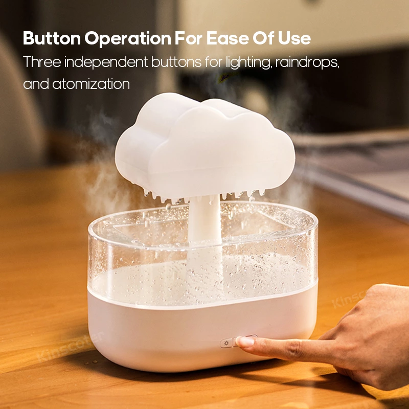 Transform Your Space with the Rain Cloud Humidifier: Experience the Serenity of Raindrops