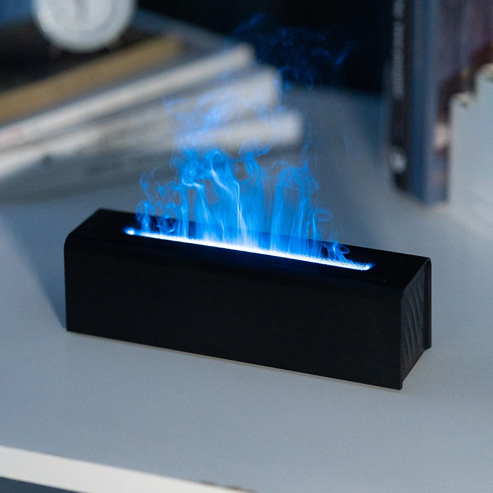 Elevate Your Ambiance: The Ultimate Desktop Flame Aroma Diffuser