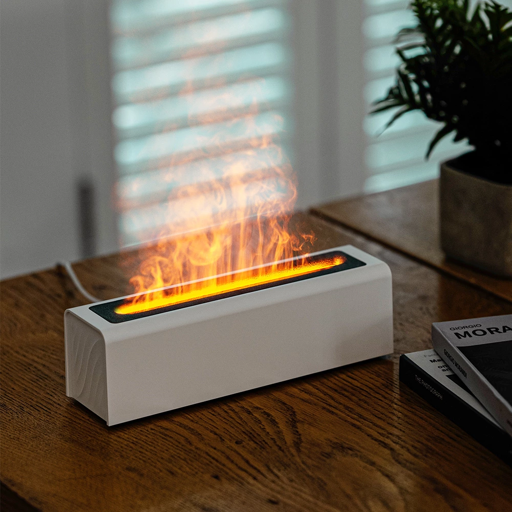 Elevate Your Ambiance: The Ultimate Desktop Flame Aroma Diffuser