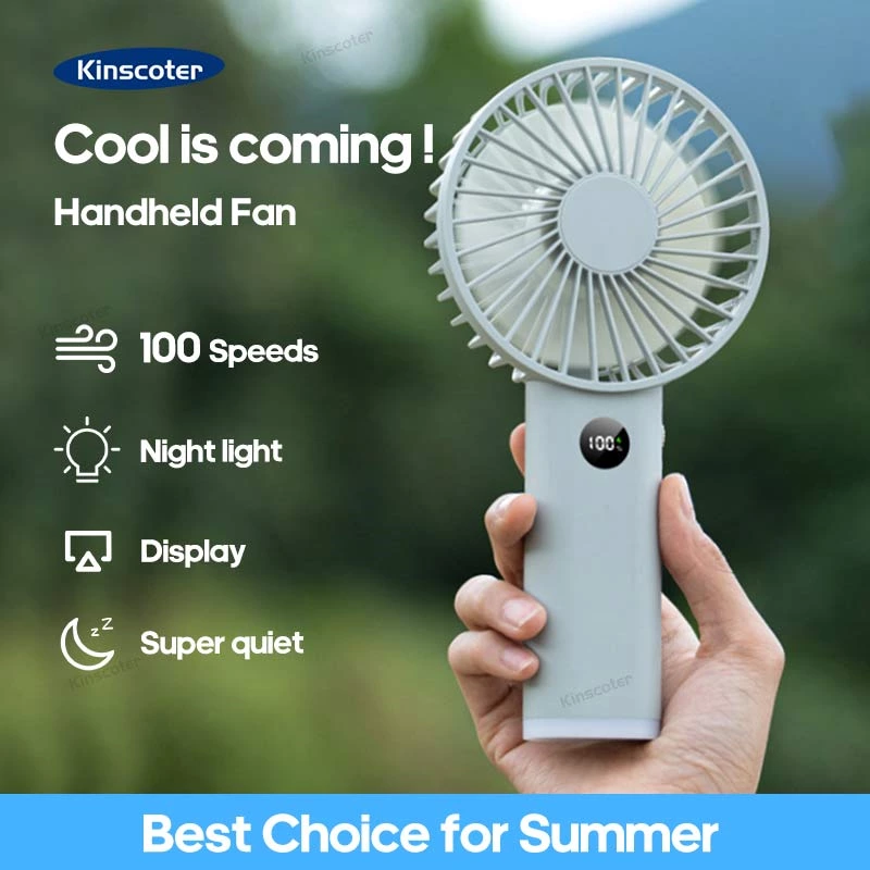 Experience Cool Comfort Anywhere with Our Summer Handheld Electric Fan