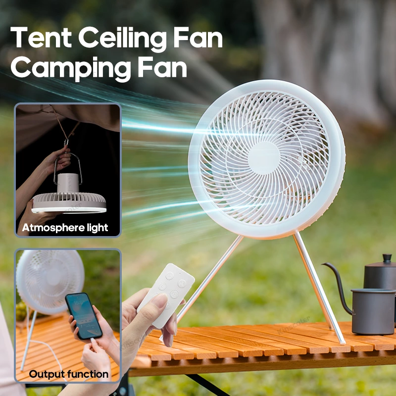 Unleash Comfort and Convenience with Our Remote-Controlled Outdoor Camping Fan