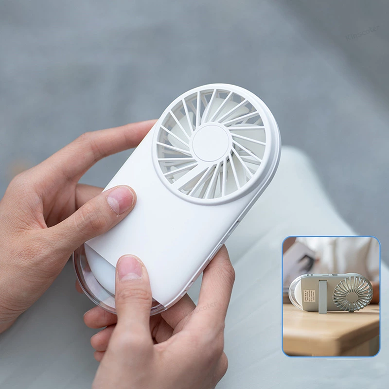 The Multifunctional Handheld Mini Fan with Light