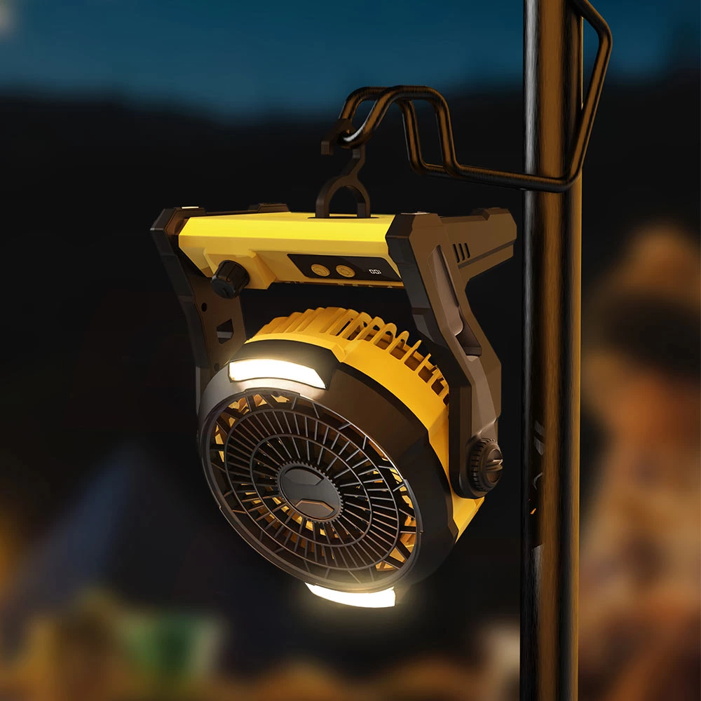 Elevate Your Camping Experience with the All-New Multi-Functional Camping Fan