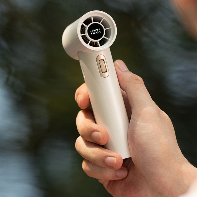 Unleash the Power of Cool with Our High-Speed Turbo Handheld Fan