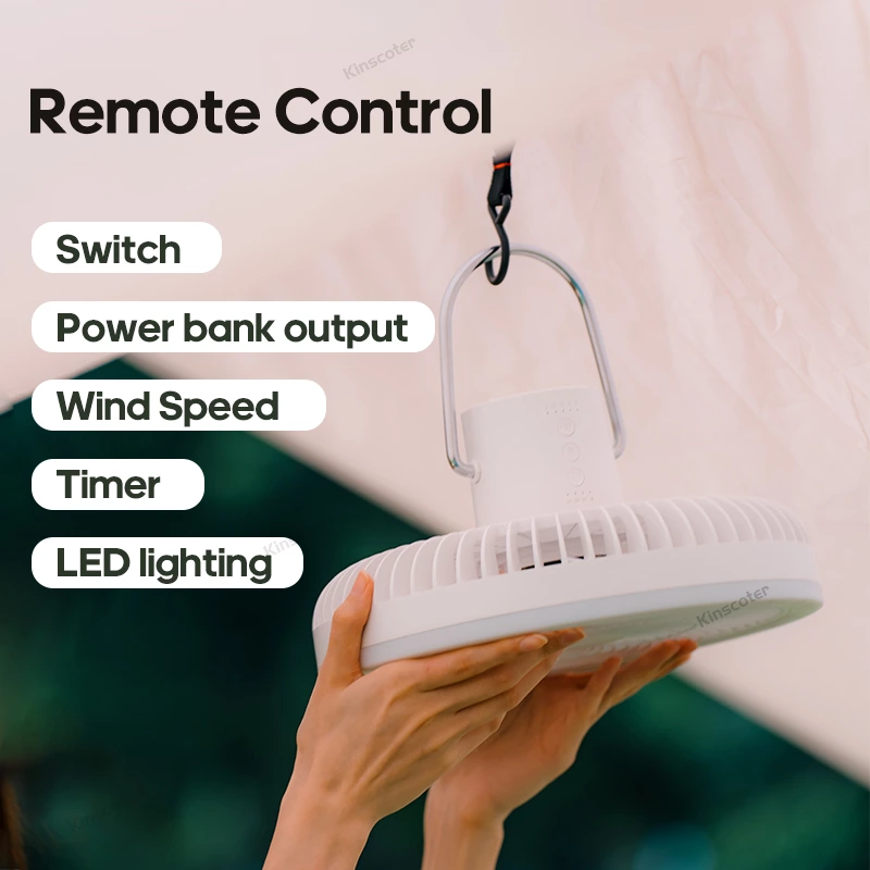 Unleash Comfort and Convenience with Our Remote-Controlled Outdoor Camping Fan