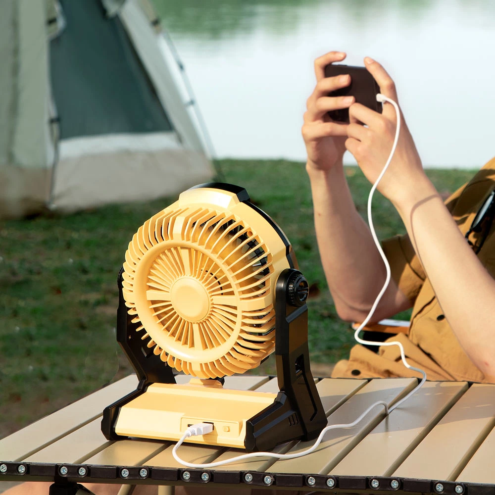 Elevate Your Camping Experience with the All-New Multi-Functional Camping Fan