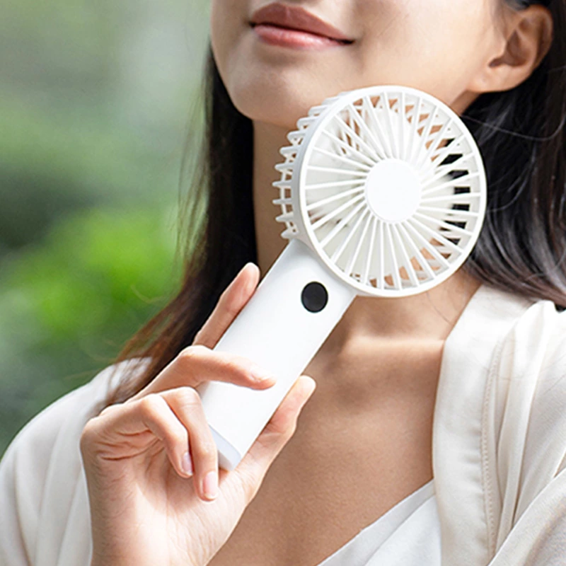 Experience Ultimate Comfort and Convenience with the LED Display Handheld Fan