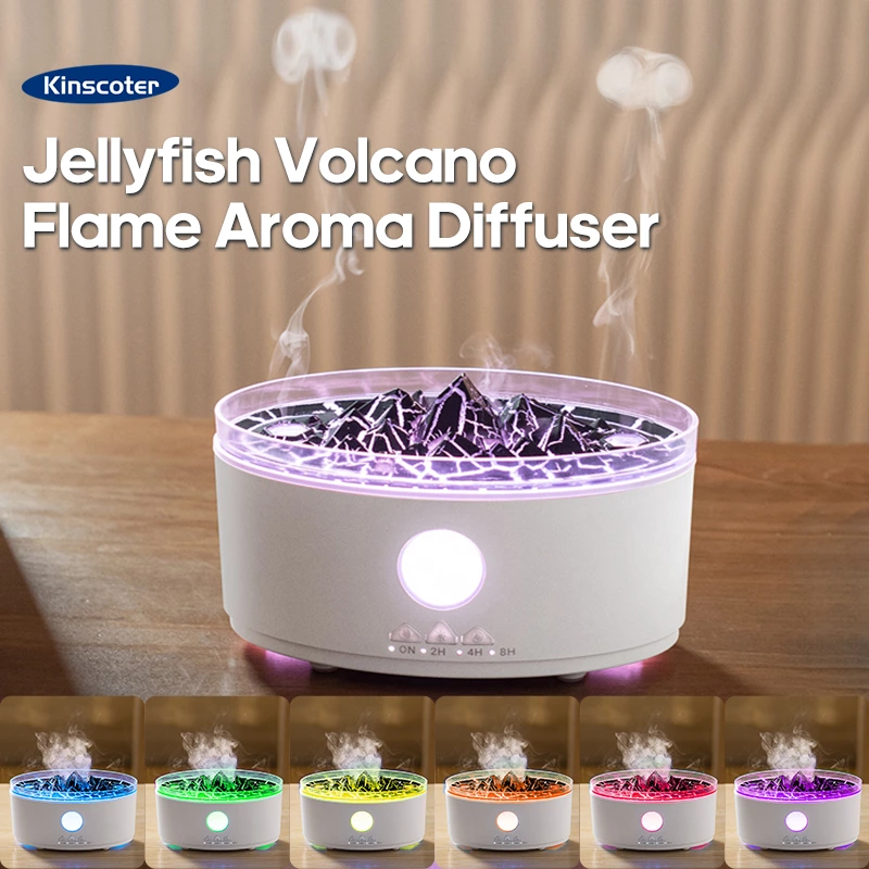 The Jellyfish Volcano Flame Aroma Diffuser might just be the perfect addition to add to your lineup