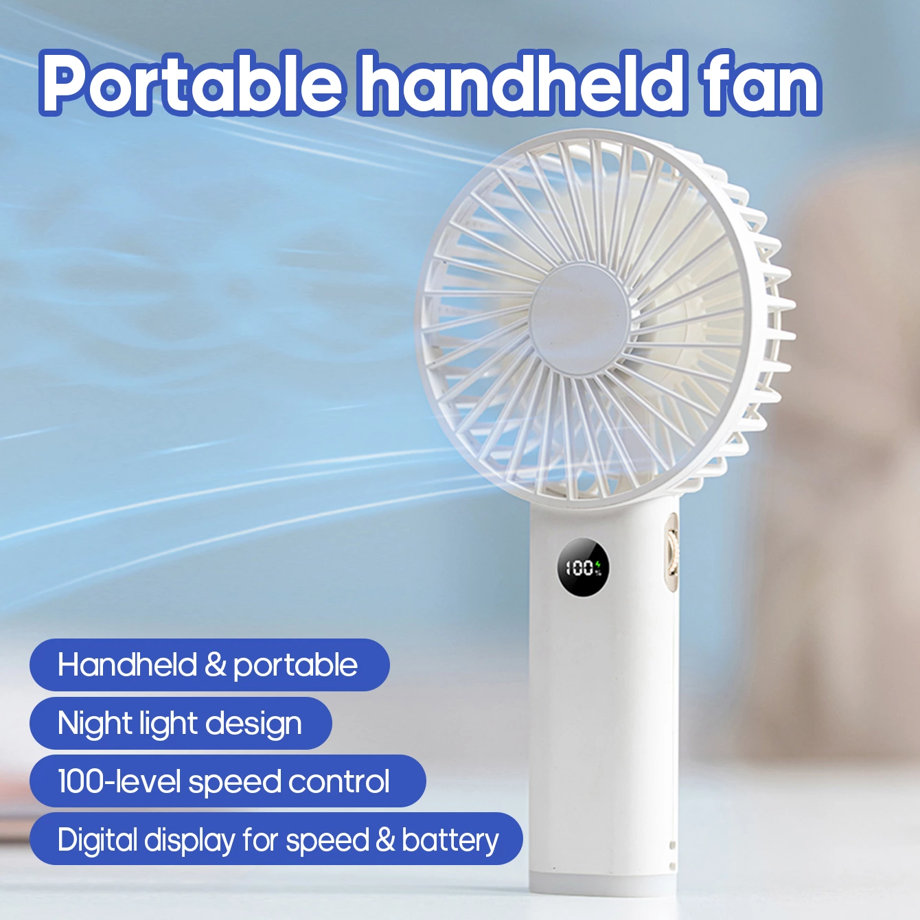 Silent Handheld fan DQ-233