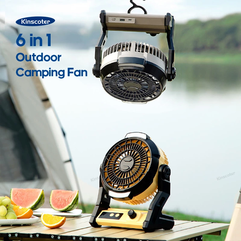 3 in1 Multifunctional Camping Fan F37