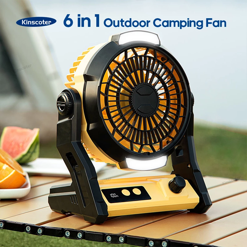 3 in1 Multifunctional Camping Fan F37