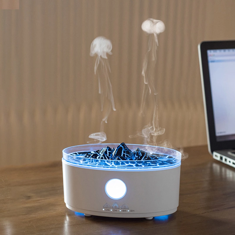 The Jellyfish Volcano Flame Aroma Diffuser might just be the perfect addition to add to your lineup